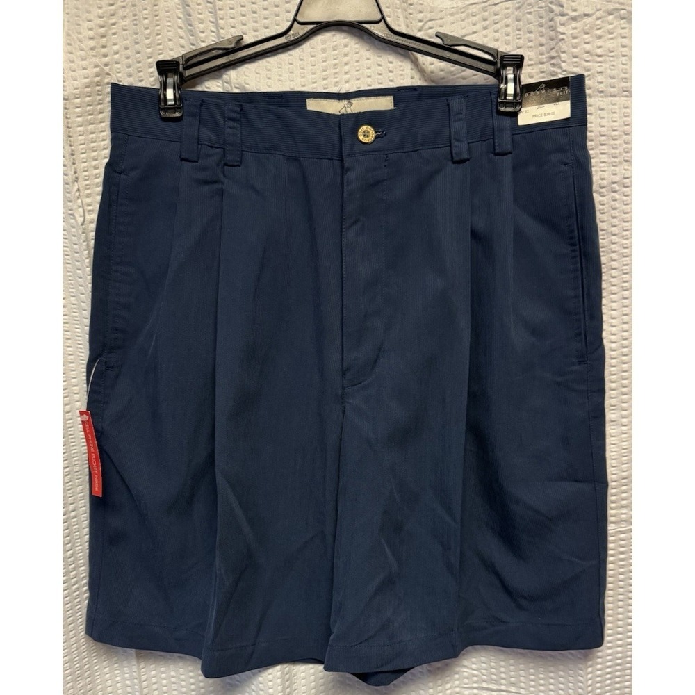 Men's Consensus‎ Golf Shorts Navy Size 32 NWT FLAWED